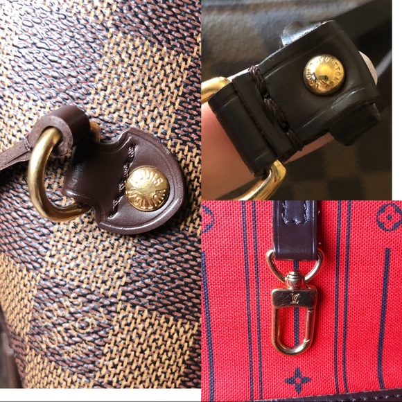 โค๏ธSOLDโค๏ธLOUIS VUITTON Neverfull Damier Ebene MM - Picture 11 of 14